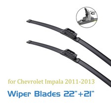 2windshield Wiper Blades 22 21 For Chevrolet Impala 2011-2013 J-hook All Season