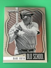 Babe Ruth Old School 2021 Panini Prizm #OS-1 New York Yankees Baseball Card