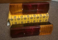 County Tractor 764 964 1454 1164 1174 1184 Genuine Rear Lights, NOS Hella Hara 