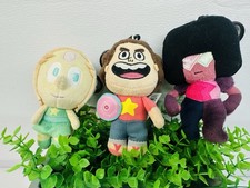 Steven Universe Official Plush Keychain Clips Rare 2016 Half Set Garnet