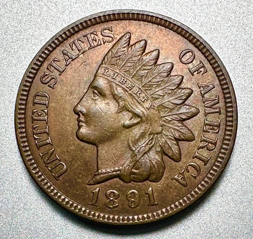 1891  INDIAN CENT   BU  #1921