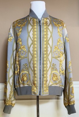 Versace La Coupe Des Dieux Blouson Jacket 48 US (58 Euro) 1016249 Italy NWT