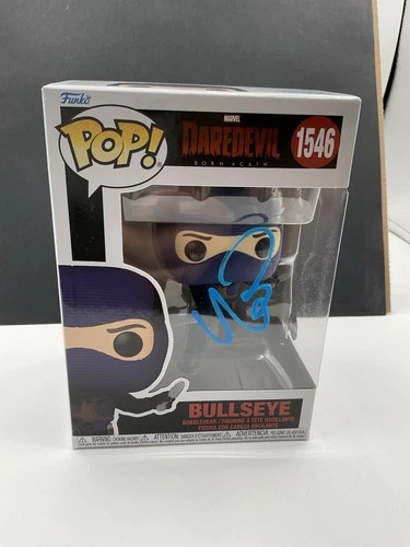 Wilson Bethel Signed Daredevil Bullseye Funko Pop 1546 BAS Marvel signed Funko