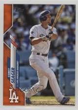 2020 Topps Wal-Mart Orange Border /99 Corey Seager #620 b4d