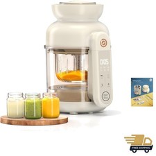 Auto Baby Food Maker, Glass Baby Food Mill, Baby Blender  Steamer and Puree ...