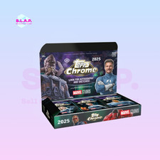 Topps Chrome Marvel MCU 2025 Hobby Box New & Original Packaging Sealed