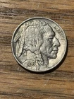 1936-P Buffalo Nickel 5 cent - AU! Full Sharp Horn