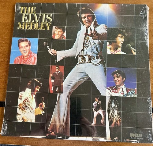 ELVIS PRESLEY ~ THE ELVIS MEDLEY ~ RCA  RECORDS VINYL LP # AHLI-4530  NEW SEALED