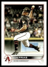 2022 Topps Luis Frias Rookie Arizona Diamondbacks #338