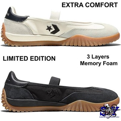 CONVERSE Run Star Trainer Ballet Flat Women's Low Top Retro Classic Shoes NEW