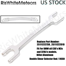 Aluminum DSSR Selector Rod Linkage 25111222738 25111222019 For BMW E36 M3 328i/s