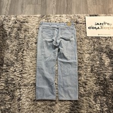 Vintage 90  s Lee Blue Denim Workwear Casual Straight Fit Jeans Men  s Size 36x28