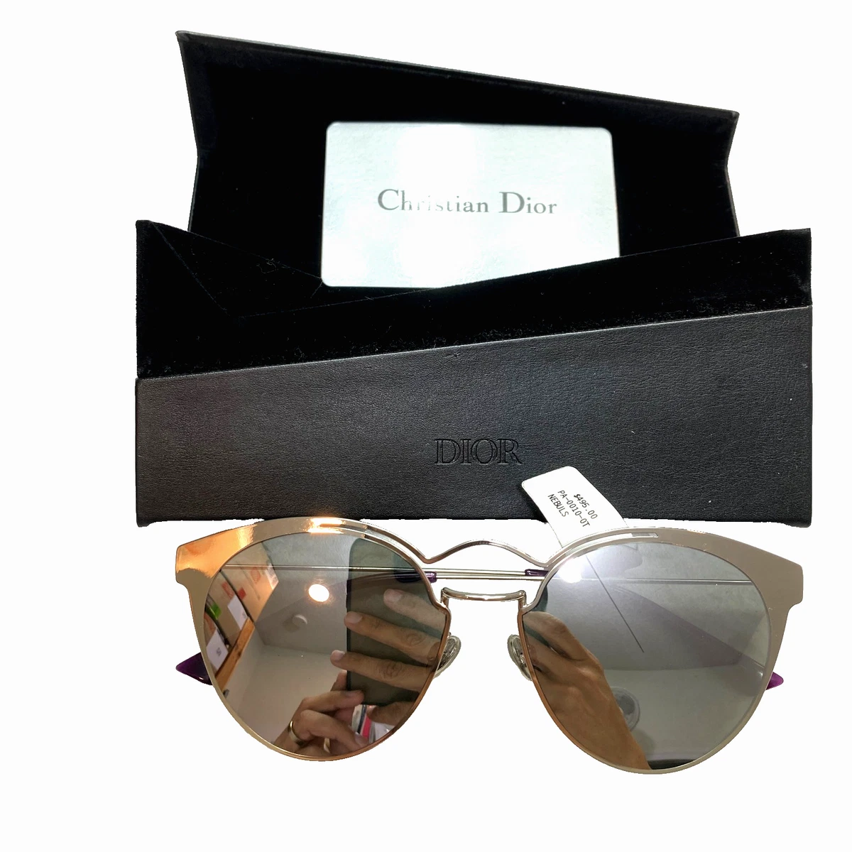 Dior “Drama Club” white silver mirrored sunglasses Happy birthday, Marcello** **R.I.P.** Born Marcello Vincenzo  main image 2