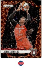 2024 Panini Prizm WNBA #54 Laeticia Amihere Orange Velocity Prizms