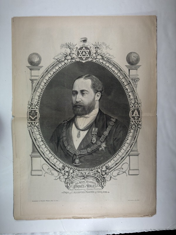 Harper’s Weekly May 22, 1875-“No Cover”-Prince Of Wales-S.F. Chinatown-Moquis
