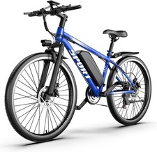 Electric Bike for Adults Teen, 1500W 26" Ebike, 25 MPH 65 Miles Range, 7-Speed