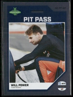 Will Power 2024 Parkside IndyCar Pit Pass #PP-WP