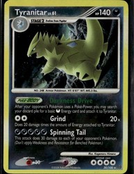 Tyranitar 30/100 Stormfront Holo Rare Deck Exclusives