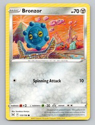 Bronzor 125/196 Lost Origin Common Tomokazu Komiya
