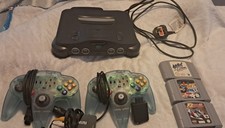 Nintendo 64 Console Bundle Tested Fully Working with 2 Controller 3 Games