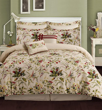 Tropical Queen Duvet Set, 300 TC, 5-Piece, Maui Multicolor Design