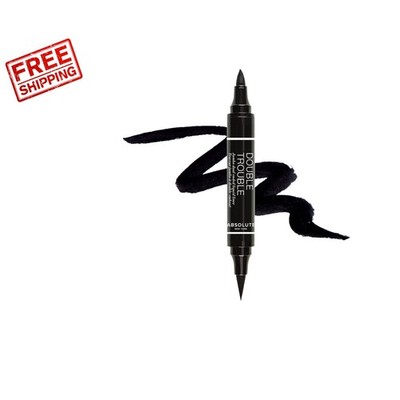 Precision Liquid Eyeliner with Double-Ended Design for Bold or Subtle Looks