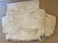 Porsche 924S 944 85.5- boot carpet, champagne, 94555506303, space saver wheel