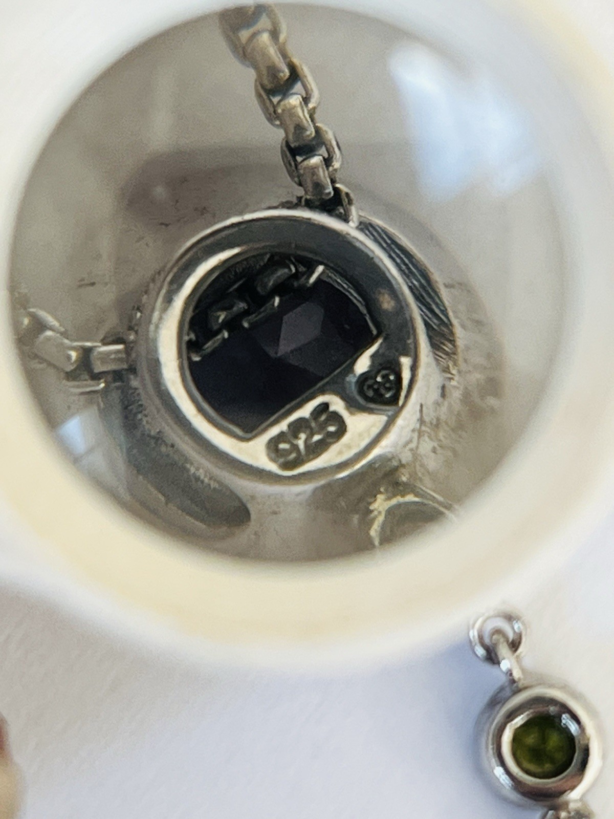 Sterling Silver DESIGNER PD Five Multi Stone Grad… - image 11