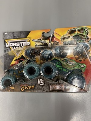 Spin Master Monster Jam Captain s Curse vs Kraken Doubles Series 34 1/64 2026