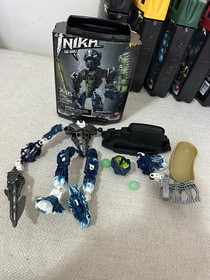 6 Lego Bionicle INIKA (8727-8732) No Manual - Not Complete - See Pictures