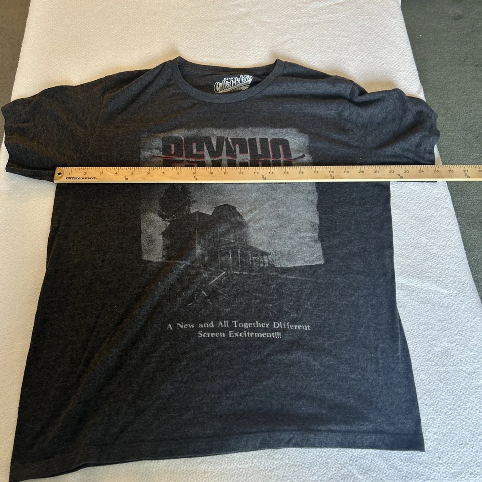 Psycho - Filme Alfred Hitchcock - Camisa Cinza - Grande - Mistura de Algodão - Imagem 4 de 4