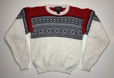 VTG High Sierra Mervyn  s Youth L 14-16 Sweater Fair Isle Nordic Norwegian