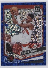 2023-24 Panini Donruss Optic Fast Break Blue Prizm 34/49 Ochai Agbaji #156 06y2