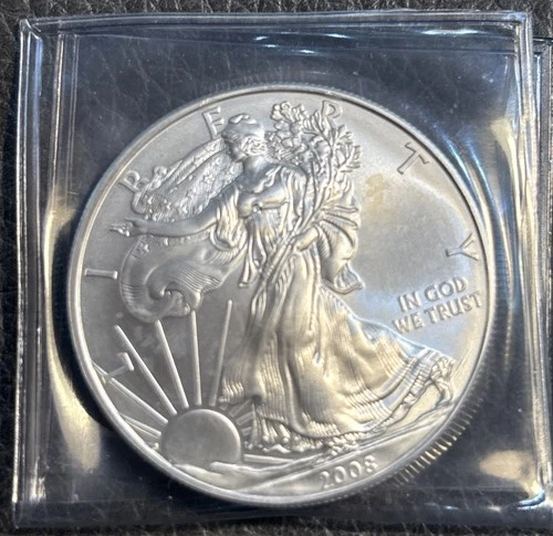 1 Troy Oz 2008 Walking Liberty .999 Fine Silver Round