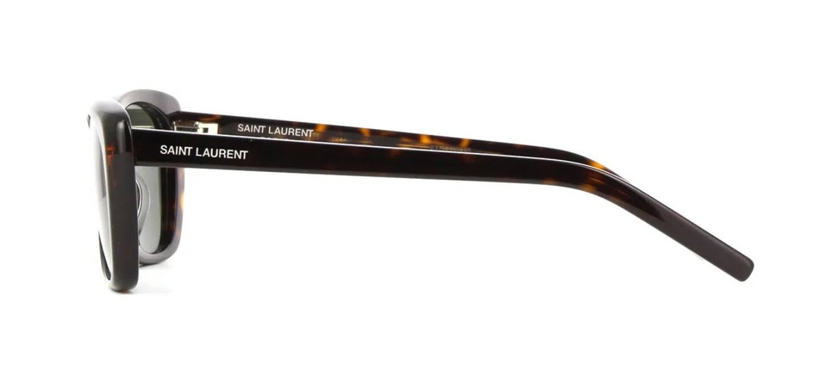 Saint Laurent SL 613 Havana/Green (002) Sunglasses | eBay display picture 3