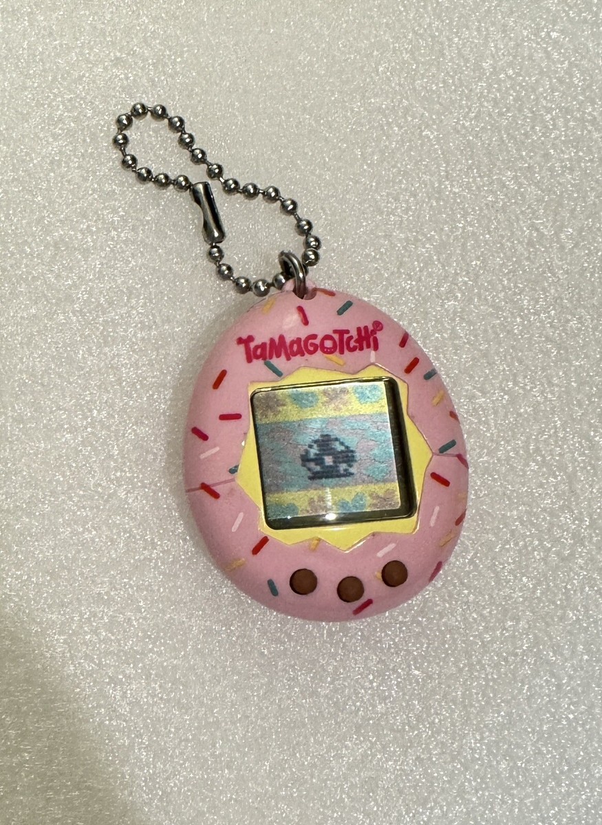 TAMAGOTCHI バーチャルペット ピンク Tamagotchi Virtual Pet Pink Sprinkles Used #42800 Works New