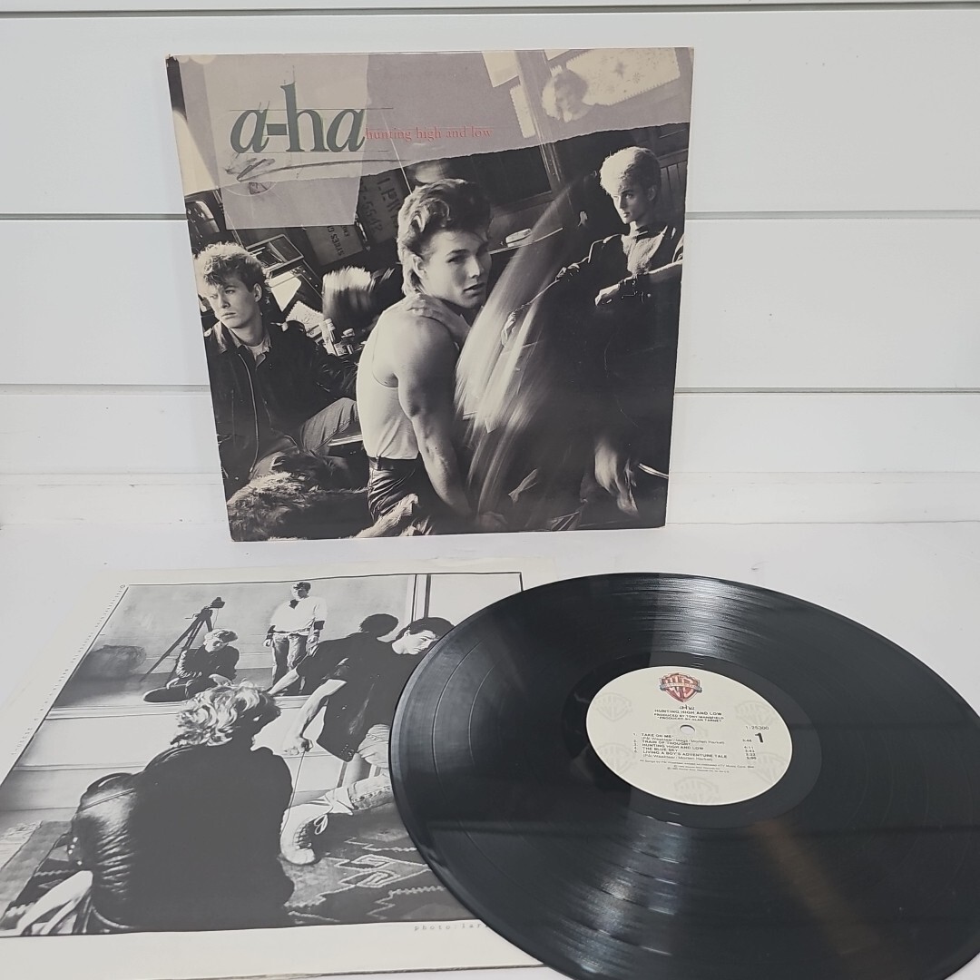 A-Ha Hunting High And Low Warner Bros. P13153 Japan Obi Vinyl LP