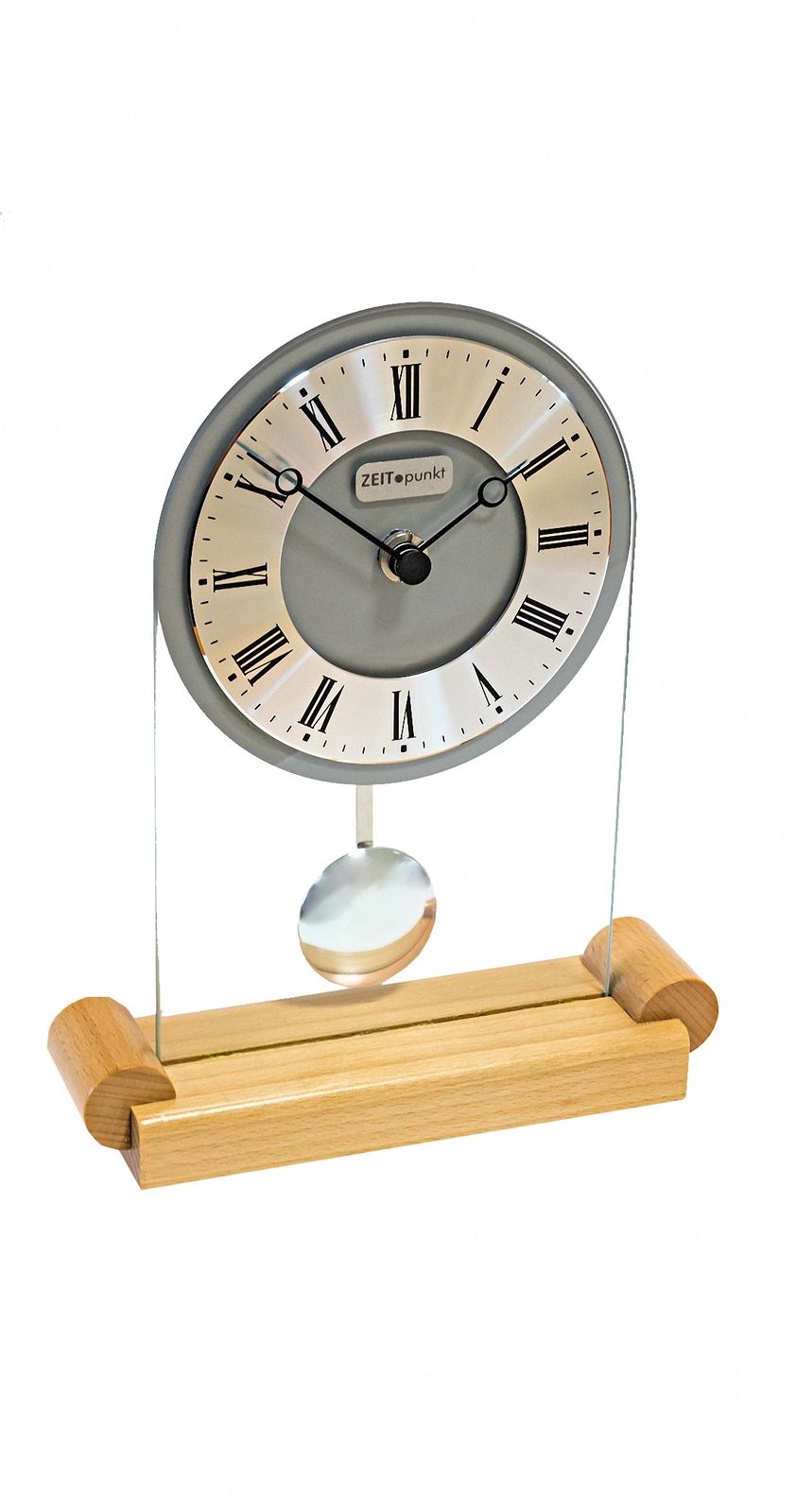 Modern wall clock with quartz movement from Zeitpunkt (Zeit.p.. ZP 15/905/11 NEW