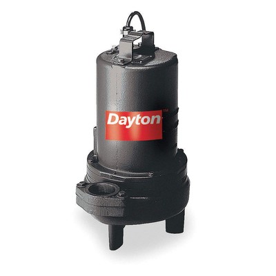 DAYTON 3BB95 2 HP,Sewage Ejector Pump,240VAC 3BB95