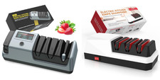 Professional Electric Knife Sharpener 3 Stage...