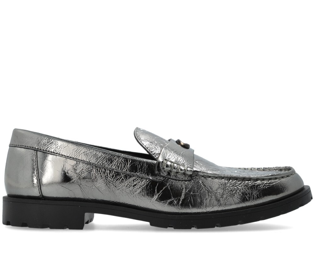 КОЖАНЫЕ МОКАСИНЫ С ЛОГОТИПОМ COACH JOCELYN CRINKLE от MOCASSINI SCARPE DONNA CX011ANT 33590₽