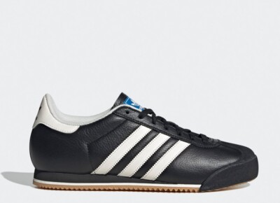 Adidas K 74 black MEN'S SHOES gum IG8951 leather classic style | eBay