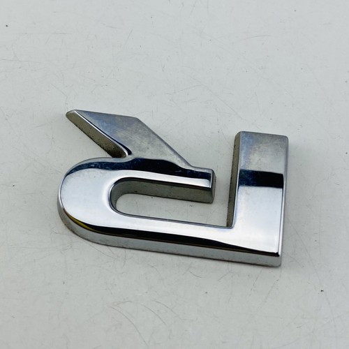 06-09 Pontiac Torrent Emblem Badge Logo Letter Trunk Gate Rear Chrome OEM D77R-2 - Foto 3 di 6