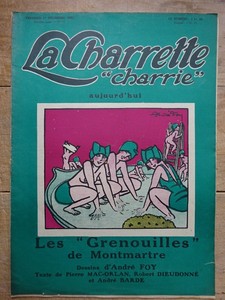 Avoir Images La Charrette 1922 N 12 Humour Caricature Dessins Foy Grenouilles actualisé par