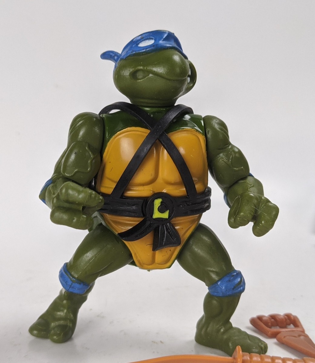 1988 Teenage Mutant Ninja Turtles TMNT Leo Hard Head Action