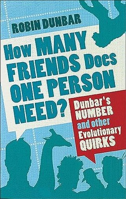 How Many Friends Does One Person Ne..., Dunbar, Profess