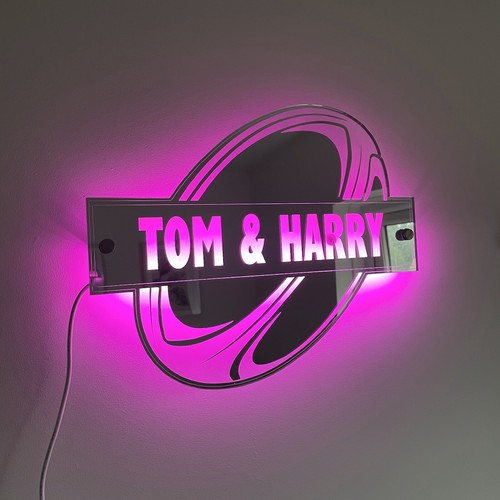 Custom LED Rugby Name Mirror | Rugby Name Sign | Rugby gift | Gift For Him - Picture 5 of 5