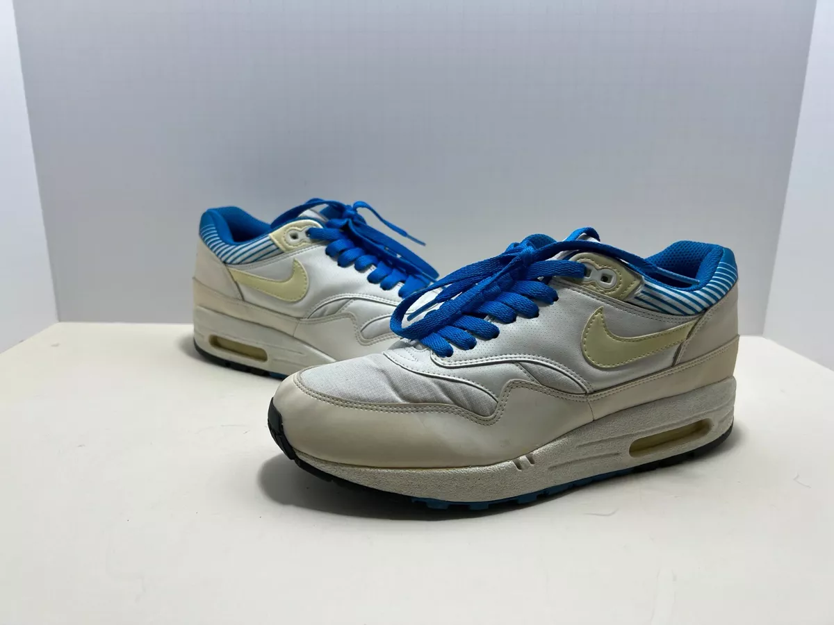 Overwegen bladerdeeg Ga op pad Nike Air Max 1 Premium SP Euro Champs Blue Stripes 314252-111 US 6.5 | eBay