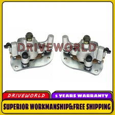 lyk034rp# Front Left Right Brake Calipers Fit 07-18 YAMAHA Grizzly 700 YFM700F/P