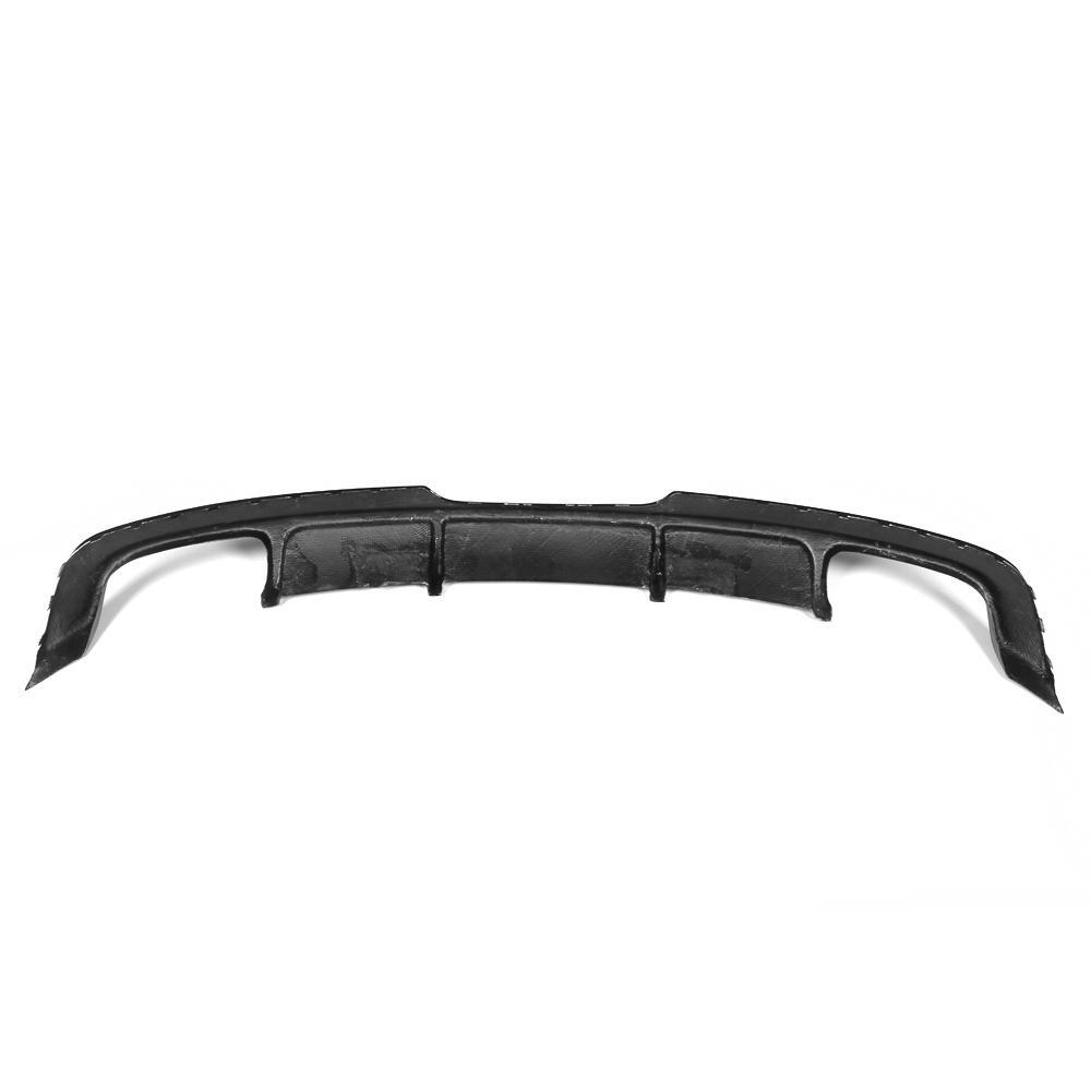 For Audi TTS 2008-14 Audi TT 13-14 Gloss Black Rear Bumper Diffuser Lip Spoiler